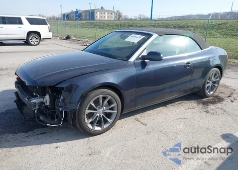 2013 Audi A5 2.0T Premium из США, поврежденный, VIN WAULFAFH1DN012744
